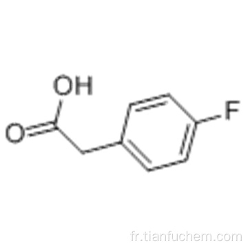 Acide benzèneacétique 4-fluoro CAS 405-50-5